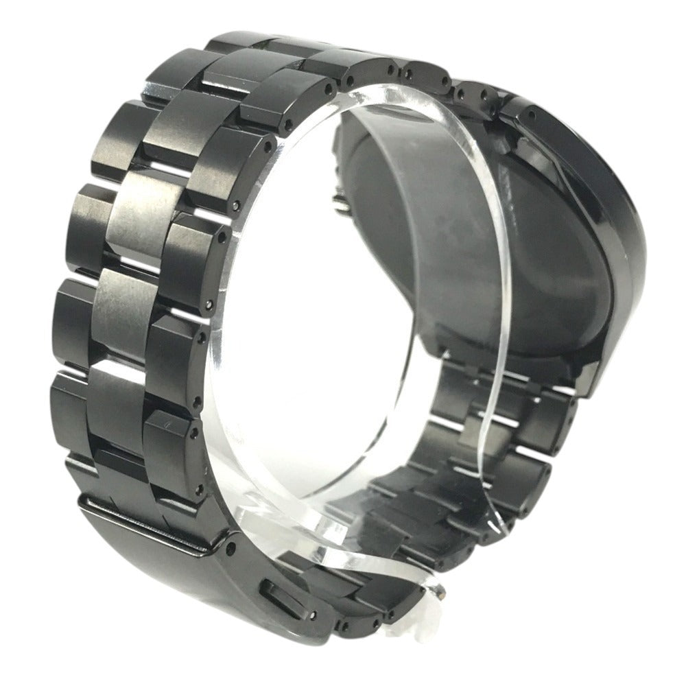 CITIZEN H804-T019731 Eco Drive Attesa Solar Men's Watch Wristwatch titanium Black Used