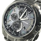 CITIZEN H804-T019731 Eco Drive Attesa Solar Men's Watch Wristwatch titanium Black Used