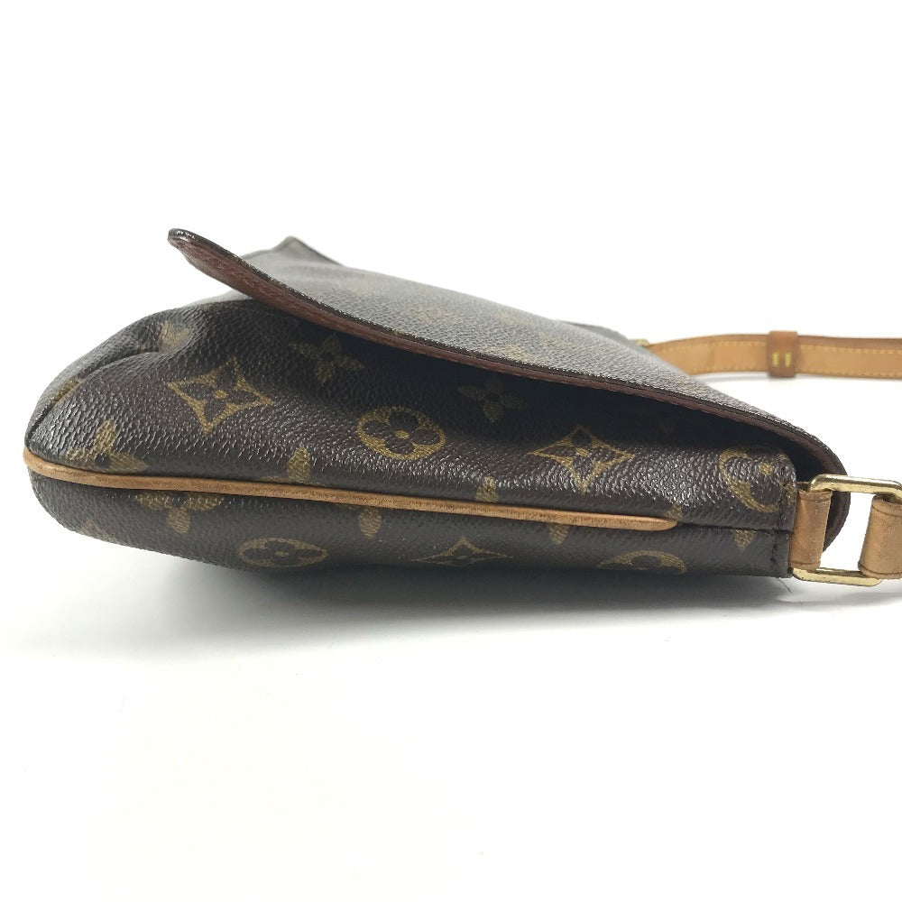 LOUIS VUITTON M51388 Monogram MusetteTango Musette Tango Bag Crossbody Flap Shoulder Bag MonogramCanvas Brown Used