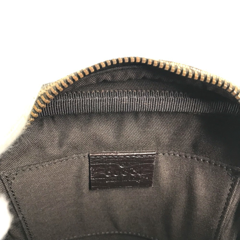 GUCCI 122754 GG Supreme GG Logo Pochette Crossbody bag Shoulder Bag GG Supreme Canvas Beige Used