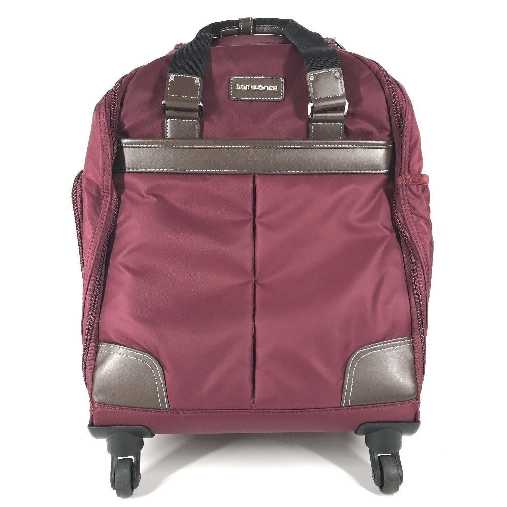 Samsonite DA4 70001 suitcase Spinner 50 Miracolo 3 Trunk 4-Wheel Travel Bag Carry Bag Nylon wine-red Used