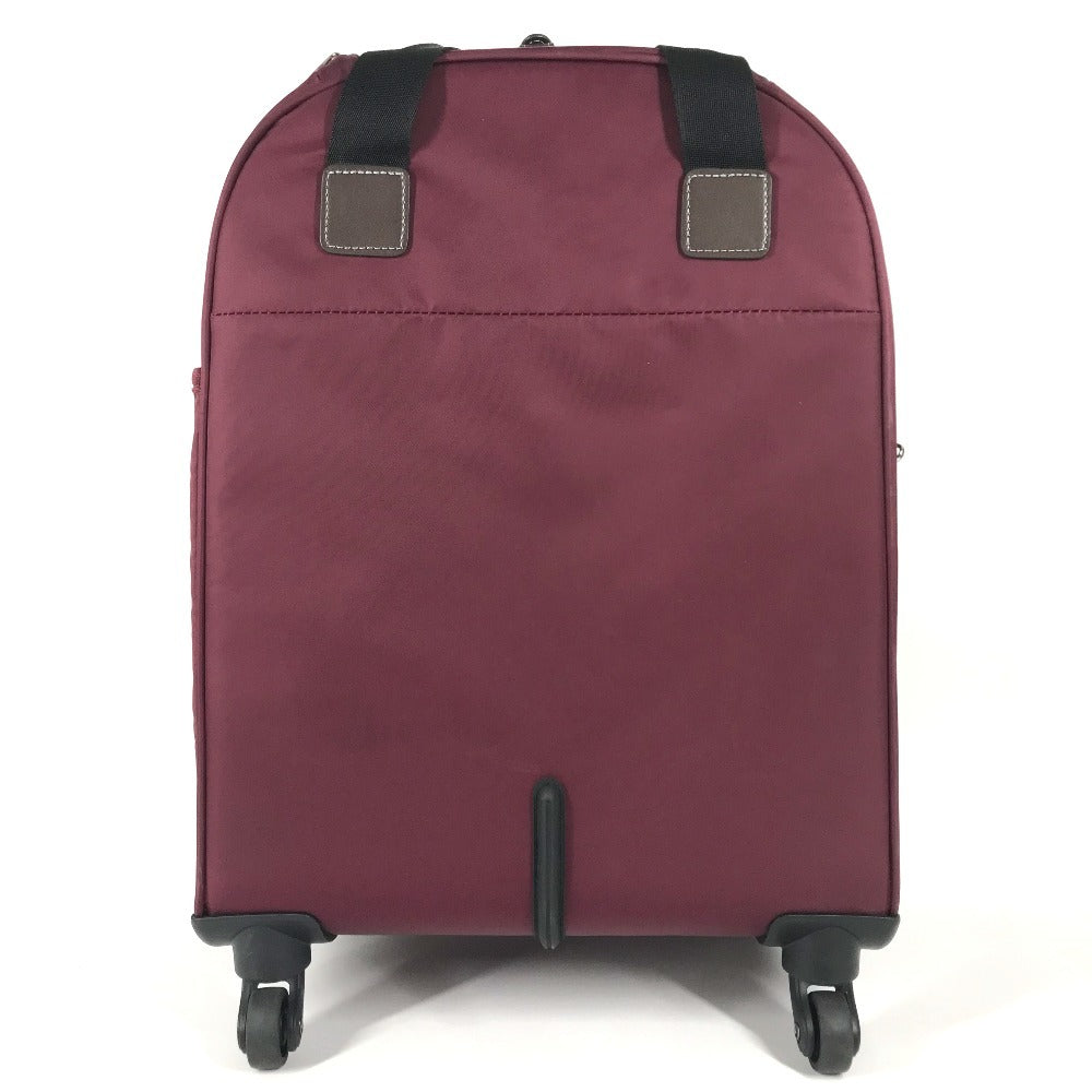 Samsonite DA4 70001 suitcase Spinner 50 Miracolo 3 Trunk 4-Wheel Travel Bag Carry Bag Nylon wine-red Used