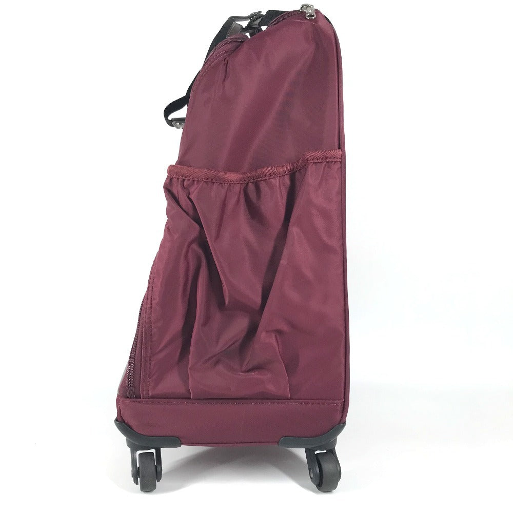 Samsonite DA4 70001 suitcase Spinner 50 Miracolo 3 Trunk 4-Wheel Travel Bag Carry Bag Nylon wine-red Used