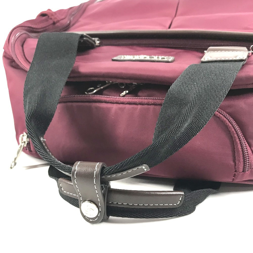 Samsonite DA4 70001 suitcase Spinner 50 Miracolo 3 Trunk 4-Wheel Travel Bag Carry Bag Nylon wine-red Used