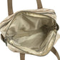 CHANEL New travel line CC CC Mark logo Bag Tote Bag Hand Bag Nylon / Leather Beige Used