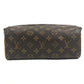 LOUIS VUITTON M47636 Monogram Trousse Pat Presion Bag, Pouch, Clutch Bag, Makeup Pouch, Cosmetics Cluch Bag MonogramCanvas Brown Used