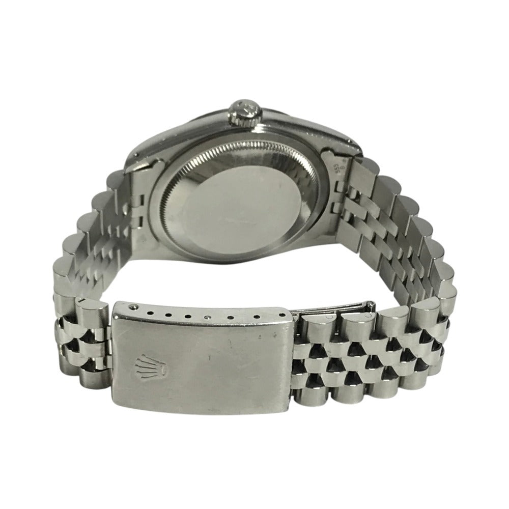 ROLEX X Datejust 10P Diamond Men's watch Wristwatch SS/WG Silver Used
