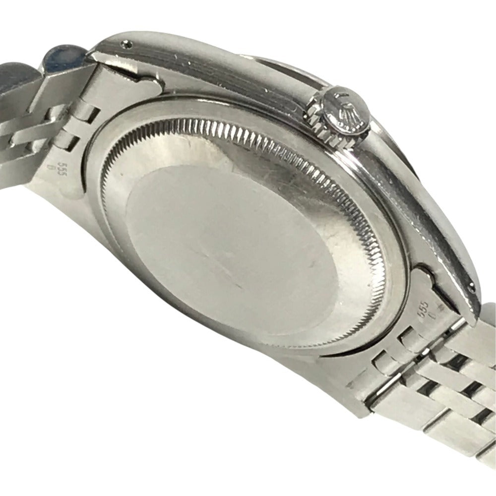 ROLEX X Datejust 10P Diamond Men's watch Wristwatch SS/WG Silver Used