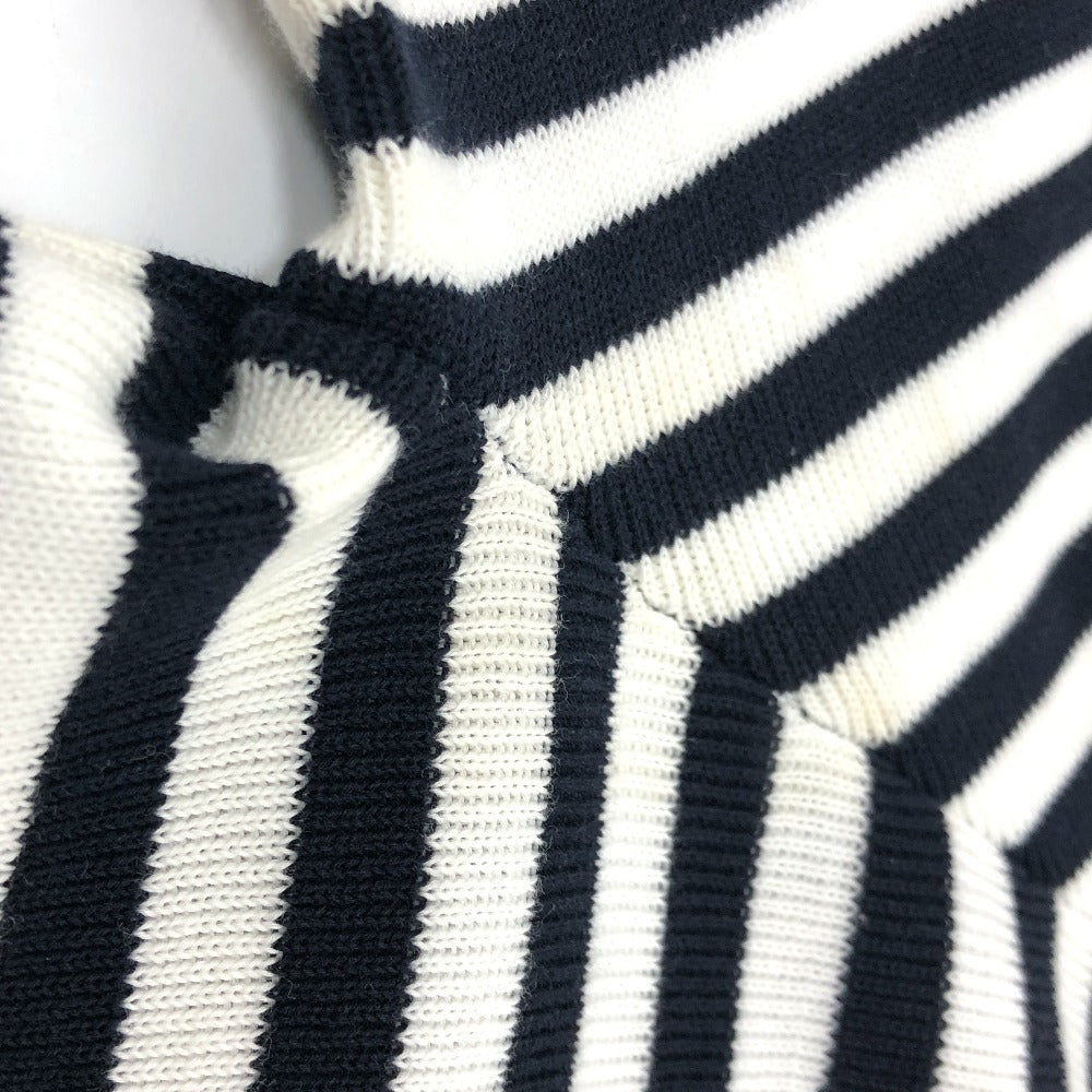 GUCCI 461177 Men's Cotton Sweatshirt with Striped Octopus Motif, White and Black
