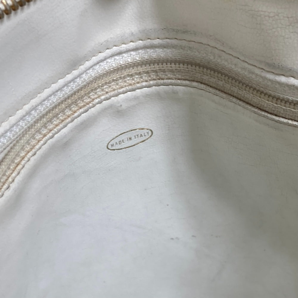 CHANEL CC ココマーク Ｖステッチ シェブロン 肩掛け トートバッグ カバン ショルダーバッグ キャビアスキン レディース イエロー