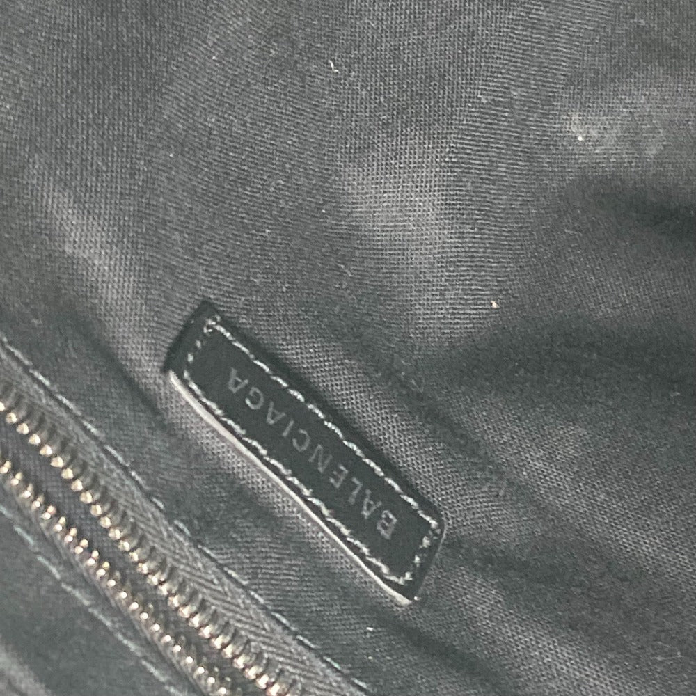 BALENCIAGA 620884 BB トレード S トートバッグ カバン ハンドバッグ キャンバス レディース ブラック