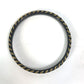 CHANEL Coco Mark CC Accessory Bracelet 97A Bangle Metal Women's Black