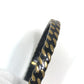 CHANEL Coco Mark CC Accessory Bracelet 97A Bangle Metal Women's Black