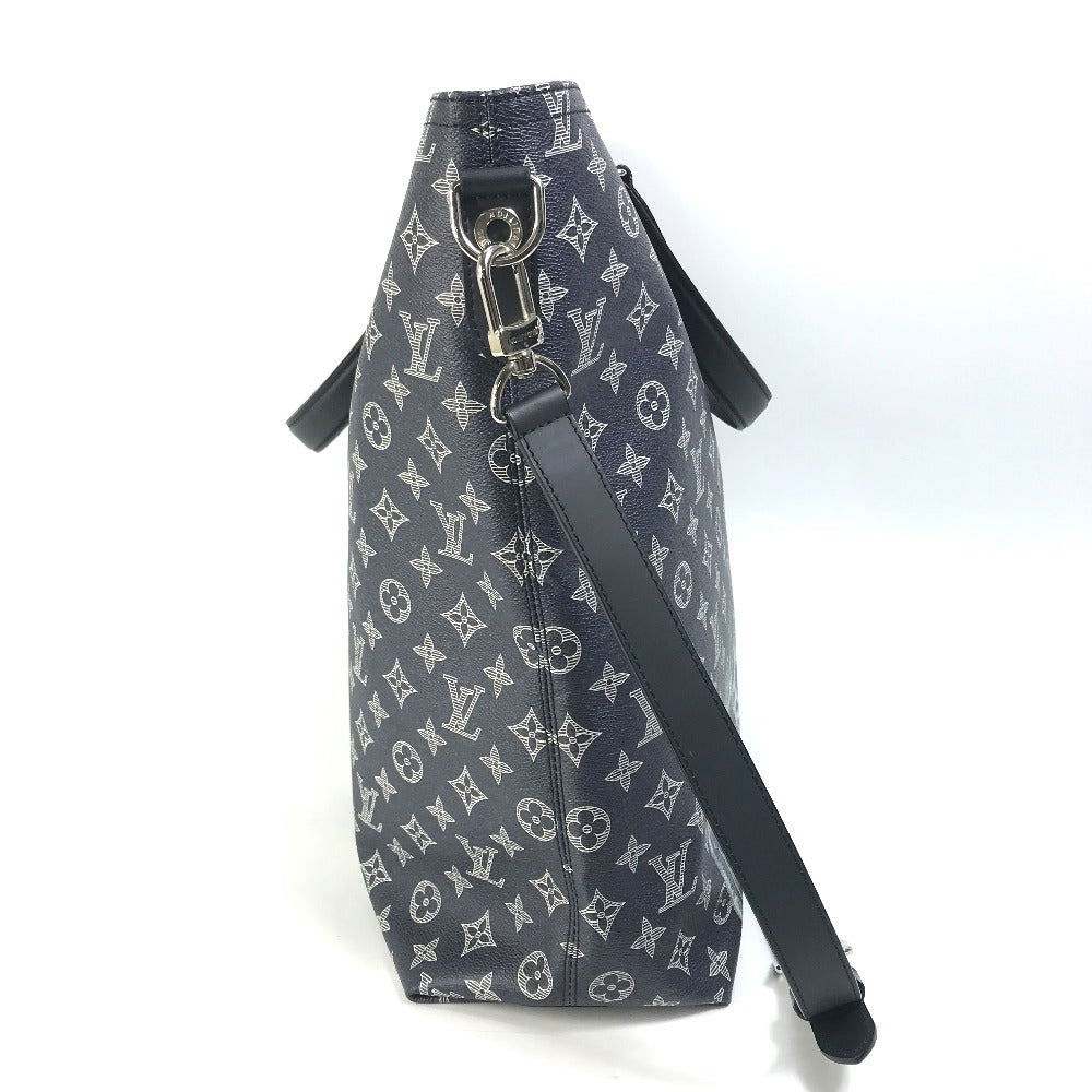 LOUIS VUITTON M54127 モノグラムサバンナ ジェイク アンド ディノス チャップマン 2WAY ショルダーバッグ 斜め掛け トートバッグ モノグラムサバンナキャンバス メンズ ネイビー
