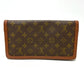 LOUIS VUITTON M51812 モノグラム ポシェット ダム PM ポーチ クラッチバッグ モノグラムキャンバス レディース ブラウン