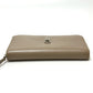 FENDI 8M0299 By the Way Round Zip Long Wallet, Leather, Men's, Beige