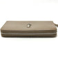 FENDI 8M0299 By the Way Round Zip Long Wallet, Leather, Men's, Beige