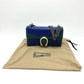 GUCCI 400249 Two-tone Dionysus Chain Shoulder Bag Leather Women's Blue