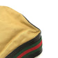 GUCCI 001-4286 Vintage Sherry Line Bucket Shoulder Bag in Beige Leather/Canvas