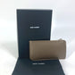 SAINT LAURENT PARIS 609362 Compact Wallet, Fragment Case, Coin Purse, Leather, Men's, Brown
