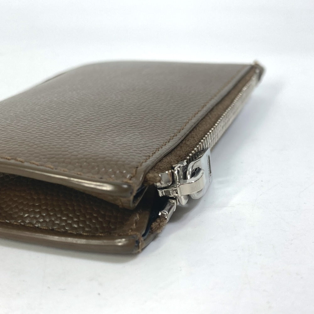 SAINT LAURENT PARIS 609362 Compact Wallet, Fragment Case, Coin Purse, Leather, Men's, Brown