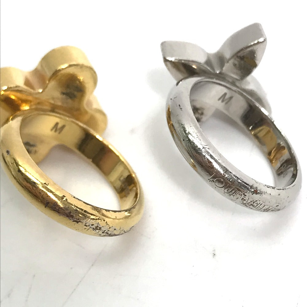 LOUIS VUITTON M65247 ラインストーン バーグ・ラブレターズ ラインストーン 2点セット アクセサリー リング・指輪 メタル レディース ゴールド - brandshop-reference