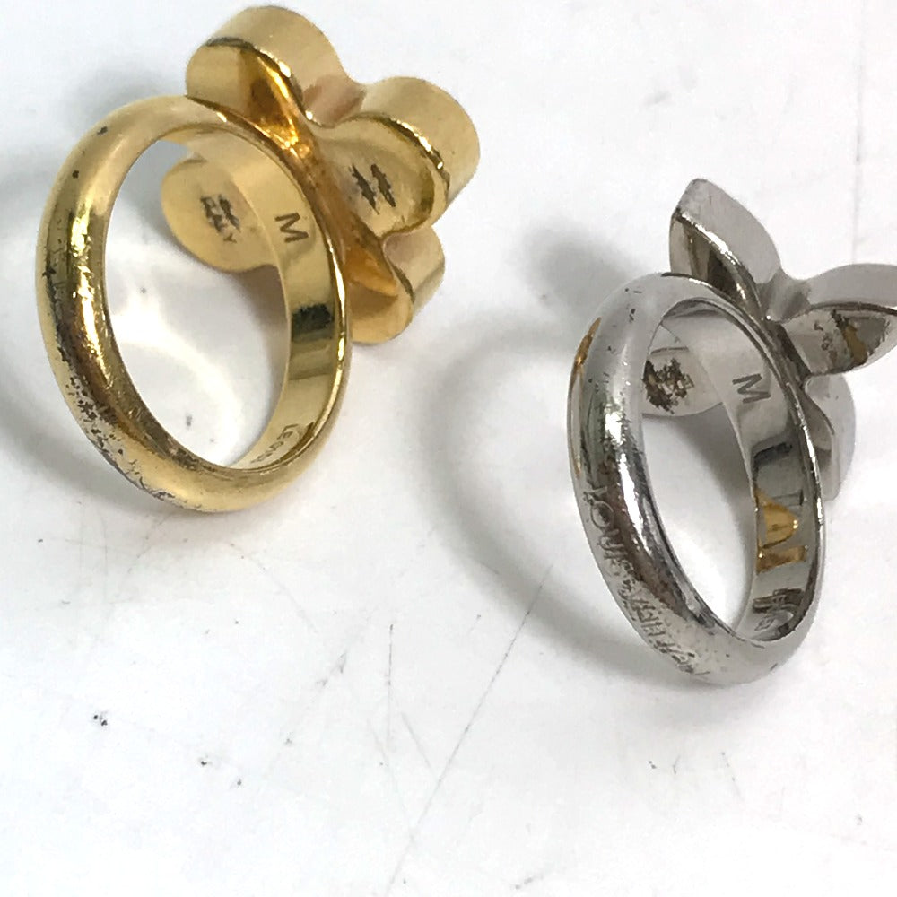 LOUIS VUITTON M65247 ラインストーン バーグ・ラブレターズ ラインストーン 2点セット アクセサリー リング・指輪 メタル レディース ゴールド - brandshop-reference