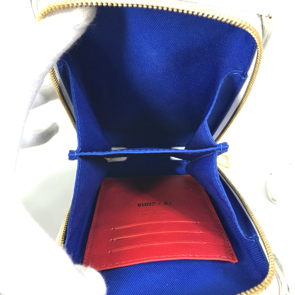 LOUIS VUITTON M80102 LV × NBA ソフトトランクフォーンボックス 斜め掛け カバン ポシェット ショルダーバッグ レザー メンズ ホワイト - brandshop-reference