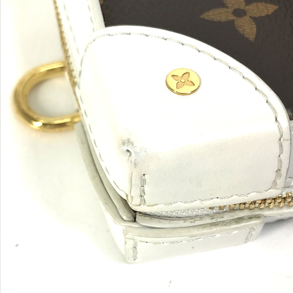 LOUIS VUITTON M80102 LV × NBA ソフトトランクフォーンボックス 斜め掛け カバン ポシェット ショルダーバッグ レザー メンズ ホワイト - brandshop-reference