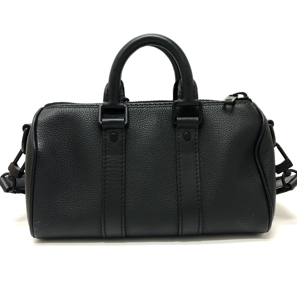 LOUIS VUITTON M80950 アエログラム キーポルXS 2WAY ショルダーバッグ ミニ ボストンバッグ トリヨンレザー レディース ブラック - brandshop-reference