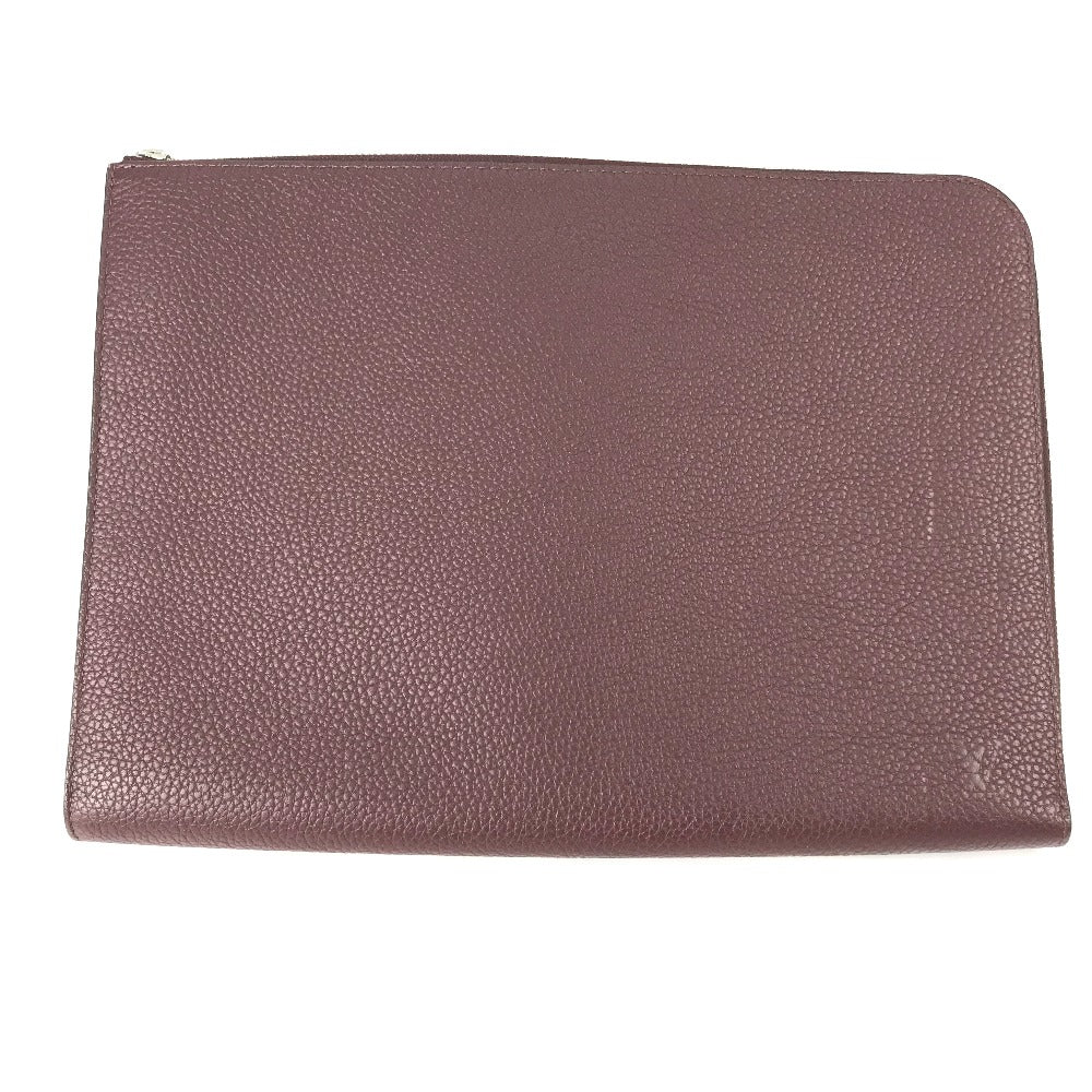LOUIS VUITTON M53217 Pochette Jour GM Clutch Bag in Taurillon Leather, Brown
