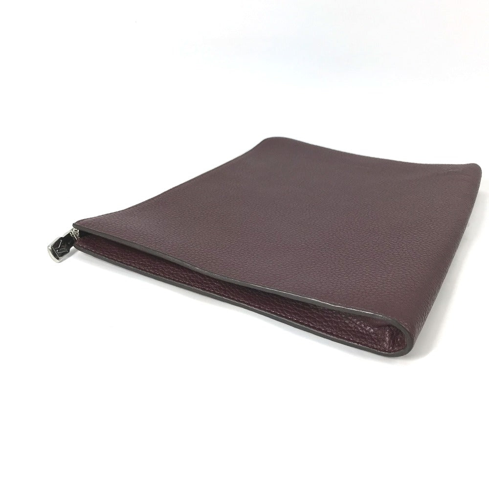 LOUIS VUITTON M53217 Pochette Jour GM Clutch Bag in Taurillon Leather, Brown