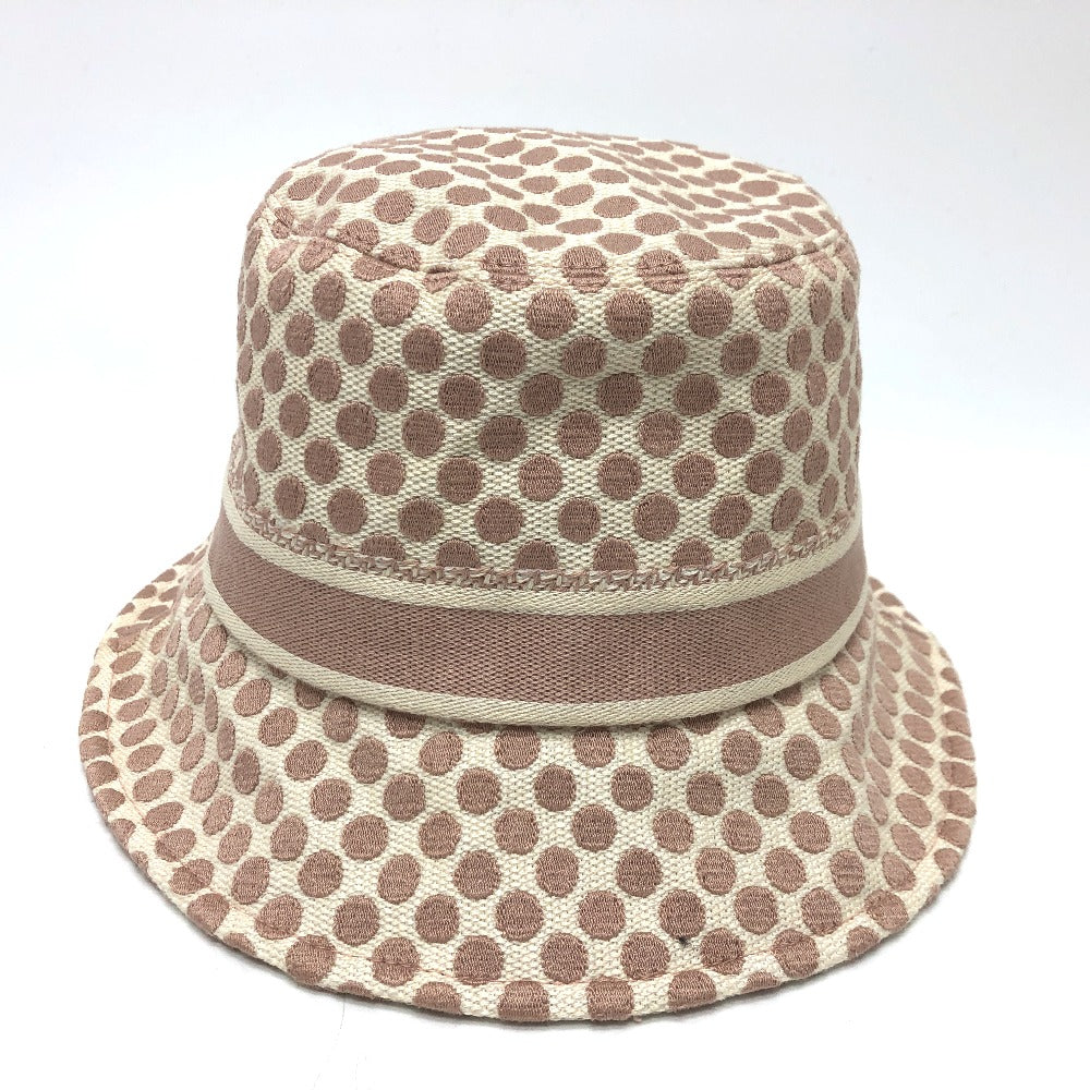 Christian Dior 05DDO923I156 ロゴ ドット ハット コットン レディース ピンク - brandshop-reference