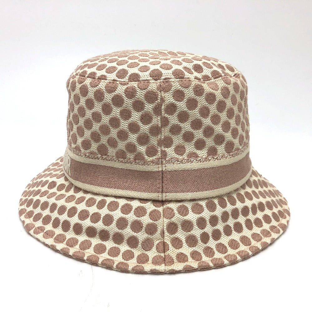 Christian Dior 05DDO923I156 ロゴ ドット ハット コットン レディース ピンク - brandshop-reference