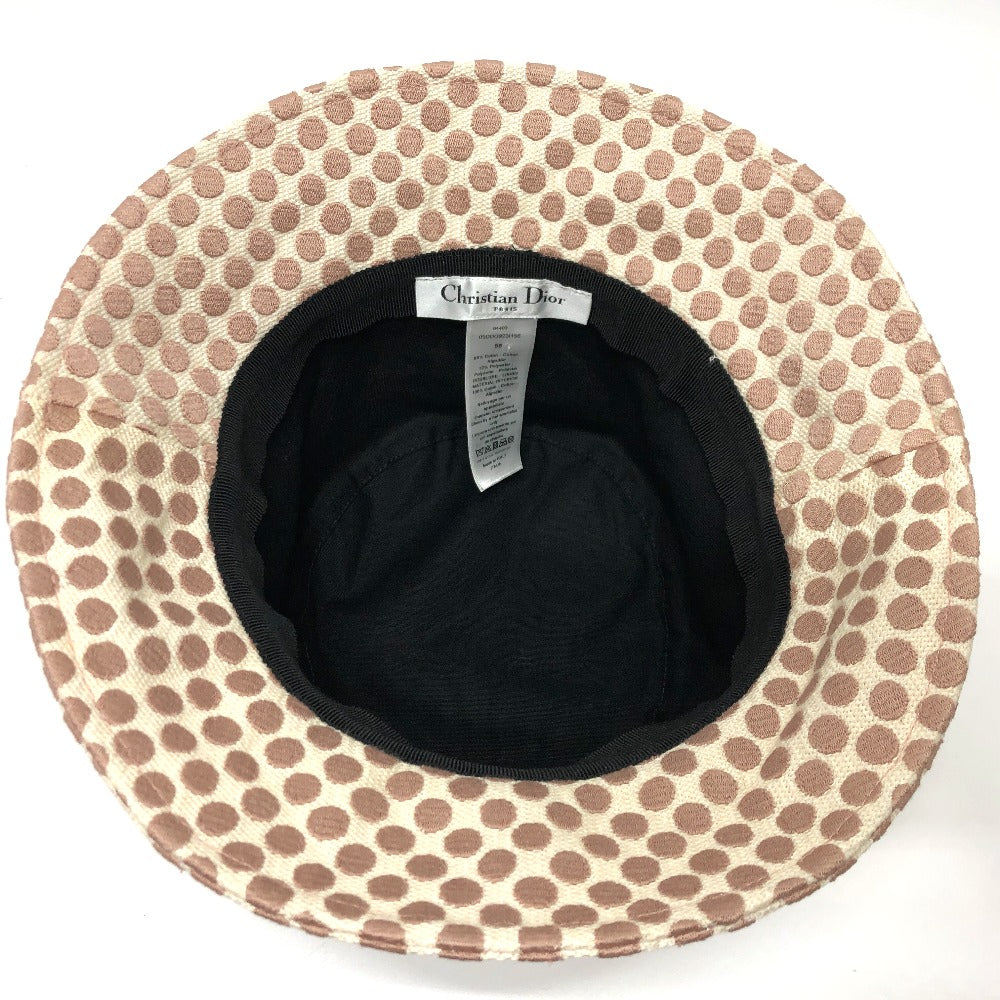 Christian Dior 05DDO923I156 ロゴ ドット ハット コットン レディース ピンク - brandshop-reference