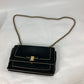 Salvatore Ferragamo Vara Ribbon Shoulder Bag, Black Suede