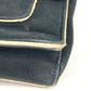Salvatore Ferragamo Vara Ribbon Shoulder Bag, Black Suede