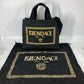 FENDI 8BH395 Versace collaboration FENDACE 2-way tote bag, crossbody bag, shoulder bag, canvas, women's, black