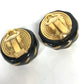 CHANEL 97A ヴィンテージ CC ココマーク アクセサリー ラウンド イヤリング GP レディース ゴールド - brandshop-reference