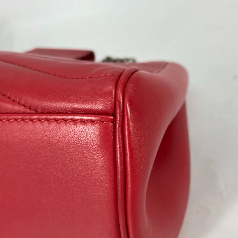 LOUIS VUITTON M51497 ニューウェーブ チェーントート 肩掛け カバン Wチェーン ショルダーバッグ レザー レディース レッド - brandshop-reference