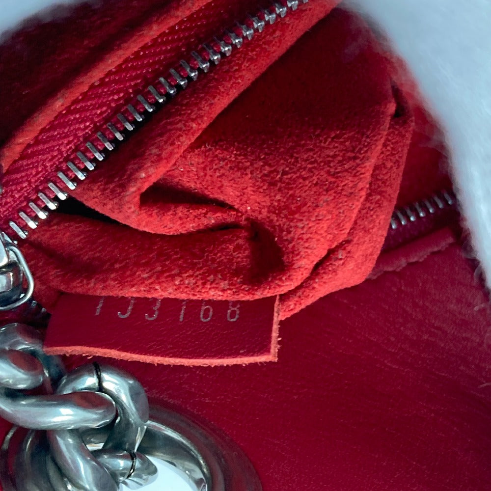 LOUIS VUITTON M51497 ニューウェーブ チェーントート 肩掛け カバン Wチェーン ショルダーバッグ レザー レディース レッド - brandshop-reference