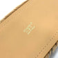 CHANEL 01A CC Coco Mark Pants Belt, Leather, Women's, Beige
