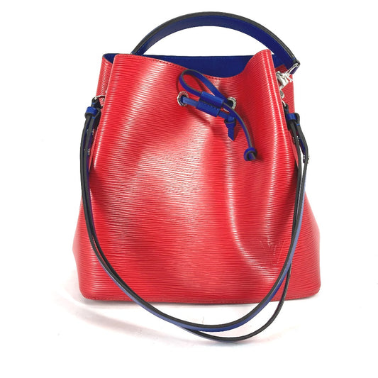 LOUIS VUITTON M54365 Epi Neonoe Bicolor Bucket type shoulder bag 2WAY bag Hand Bag Shoulder Bag Epi Leather Coklico Red/blue Used