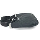 GUCCI 122790 GG Crossbody Shoulder Bag in Leather/Canvas, Black