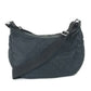 GUCCI 122790 GG Crossbody Shoulder Bag in Leather/Canvas, Black