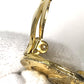CHANEL Vintage CC Coco Mark Earrings, Metal, Women's, Gold