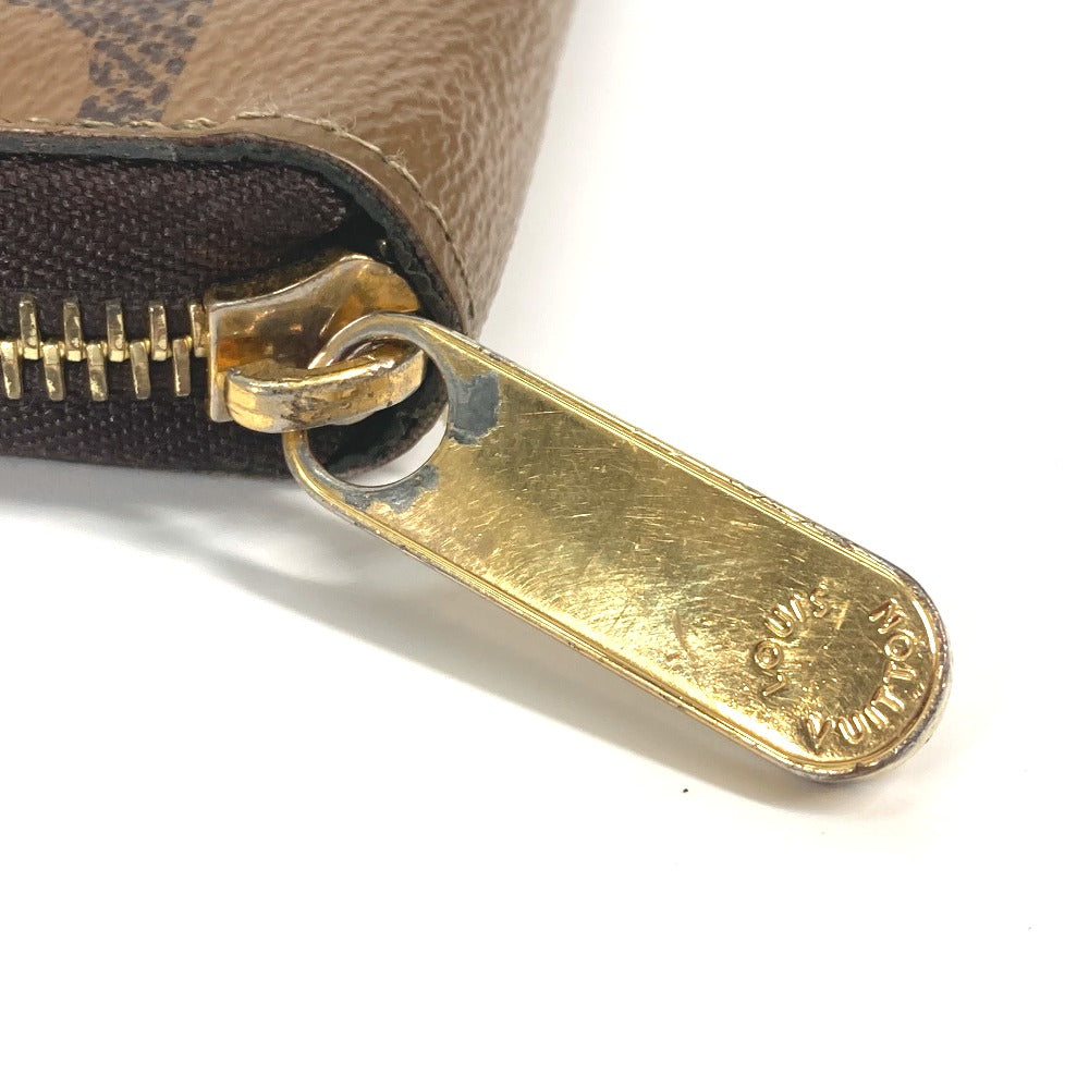 LOUIS VUITTON M69353 Giant Monogram Reverse Zippy Wallet, Round Zipper, Long Wallet, Monogram Reverse Canvas, Women's, Brown