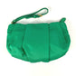 PRADA Pouch Makeup Pouch Cosmetic Pouch Logo Strap Clutch Bag Nylon Women's Green