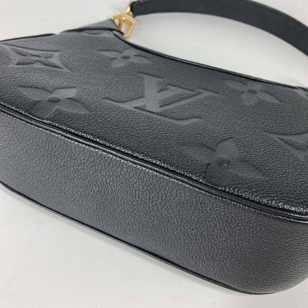 LOUIS VUITTON M46002 モノグラムアンプラント バガテル NM 肩掛け ショルダーバッグ モノグラムアンプラントレザー レディース ノワール ブラック - brandshop-reference