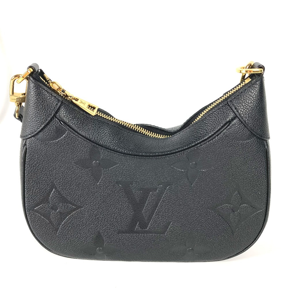 LOUIS VUITTON M46002 モノグラムアンプラント バガテル NM 肩掛け ショルダーバッグ モノグラムアンプラントレザー レディース ノワール ブラック - brandshop-reference